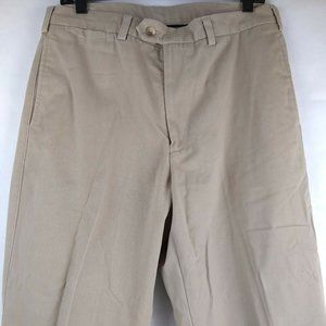 Savane motion men's twill pants size 34x30 100% cotton